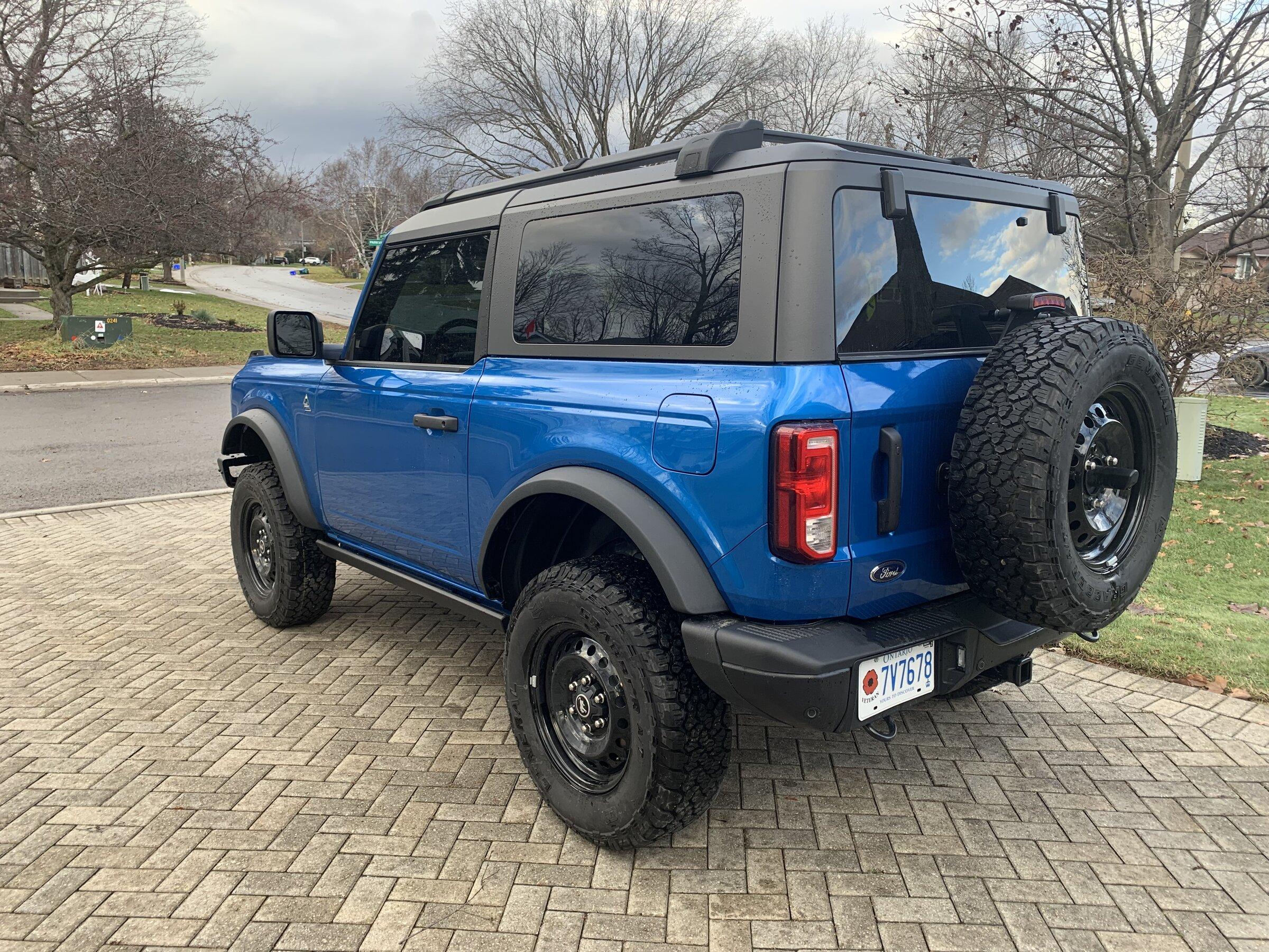 Ford Bronco Black Diamond on 33’s and 17X9 Bronze Fuel Shok +1 offset A557D887-26E6-4076-84CA-23A786041E4B