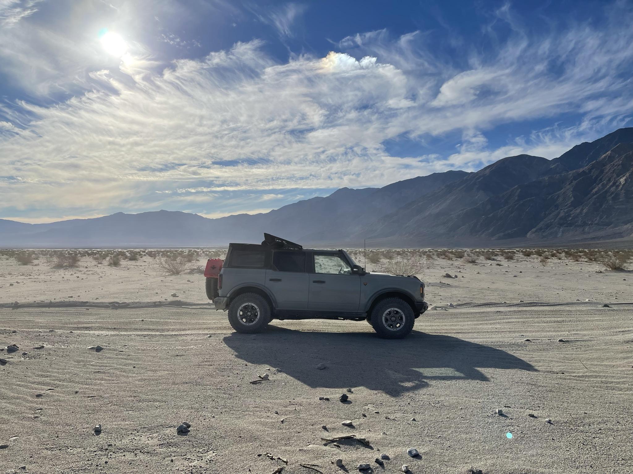 Ford Bronco A week with the Bronco in the desert: Joshua Tree and Death Valley Saline Valley