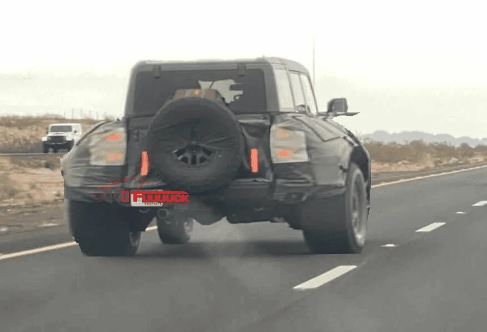 Ford Bronco 2022 Bronco Raptor Height & Width Calculated Using Images Braptor