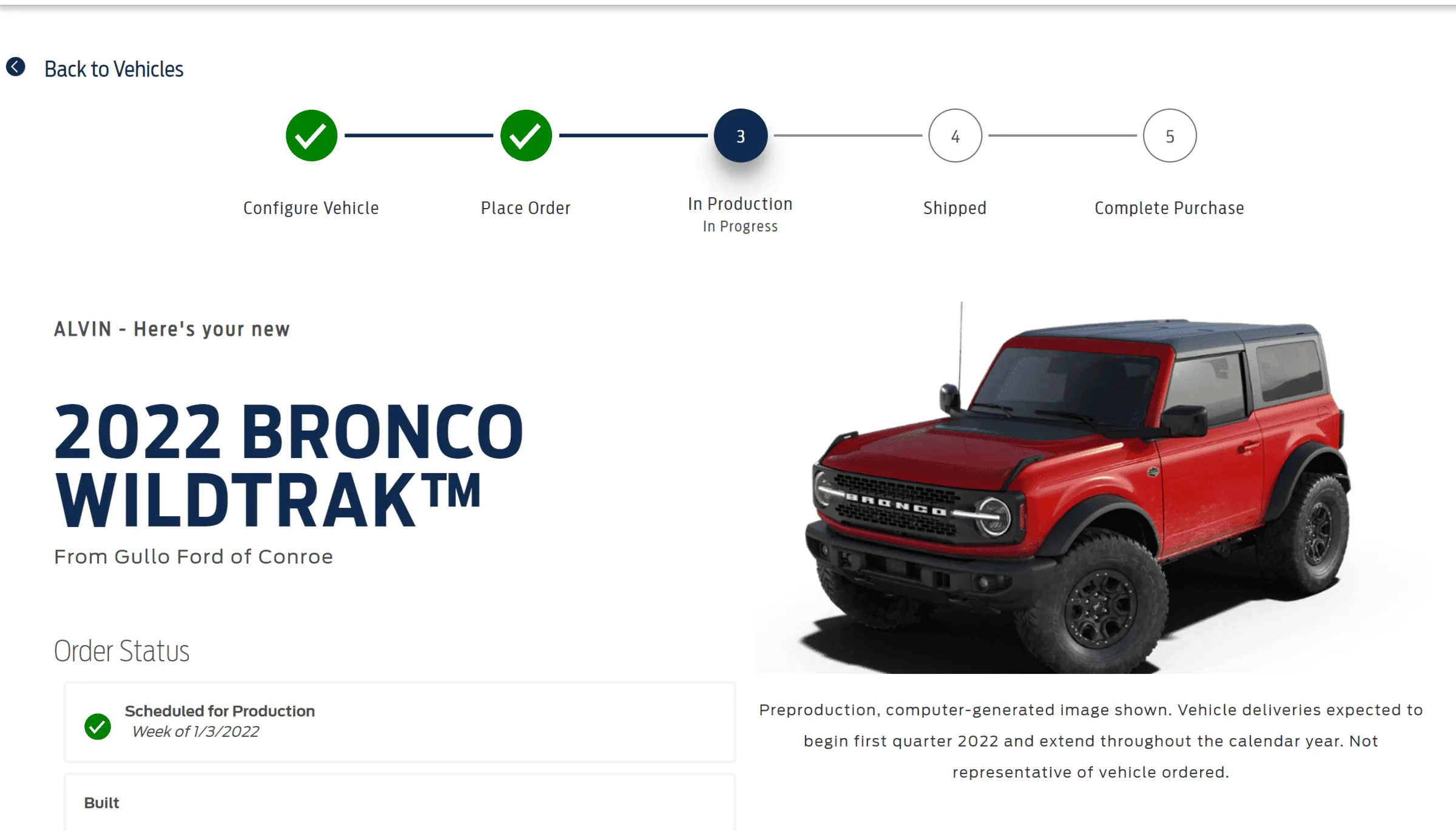Ford Bronco 🛠 12/20/21 Build Week Group 1638660920671