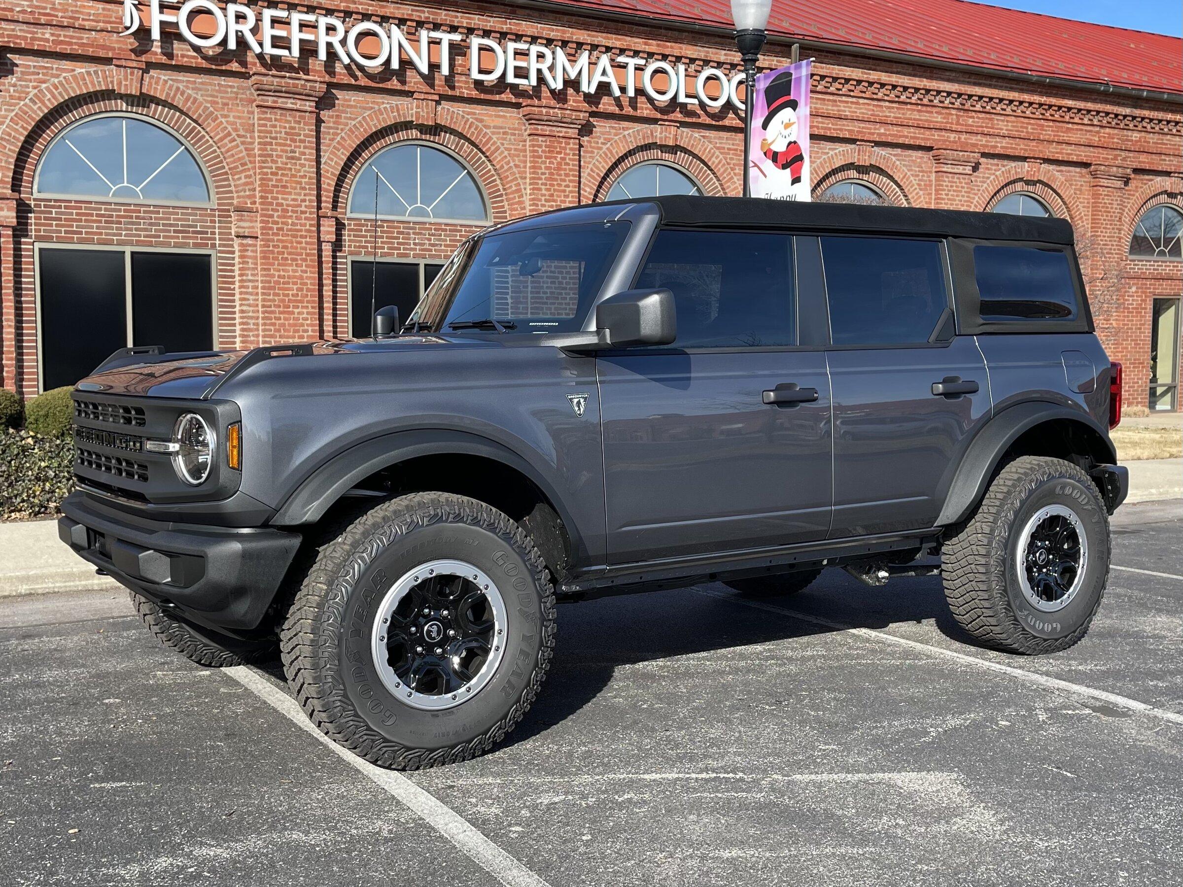 Ford Bronco 35% Window Tint on Carbon Grey 487A3738-48E0-4FB1-B80B-0756C874F9C1