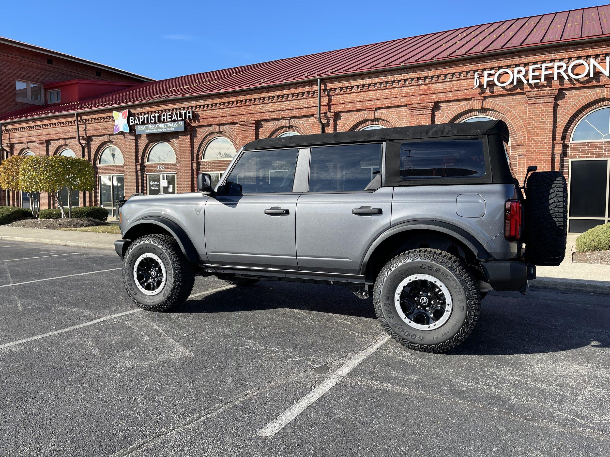 Ford Bronco 35% Window Tint on Carbon Grey 6D37980C-8491-4B82-923B-B5F725E8BC02
