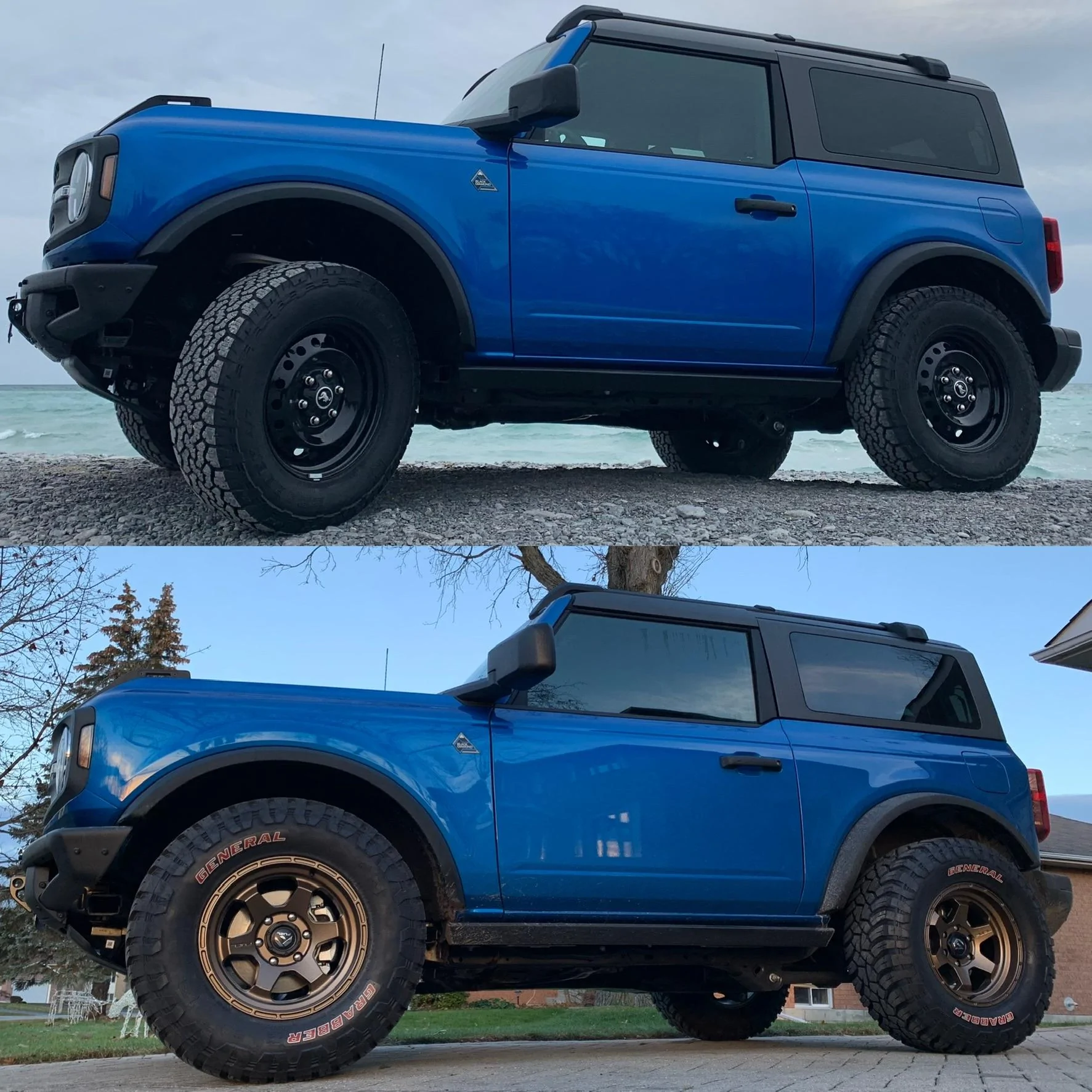 Ford Bronco Show us your installed wheel / tire upgrades here! (Pics) 2749937A-8AD7-4D48-B3B7-8D8520D05E63