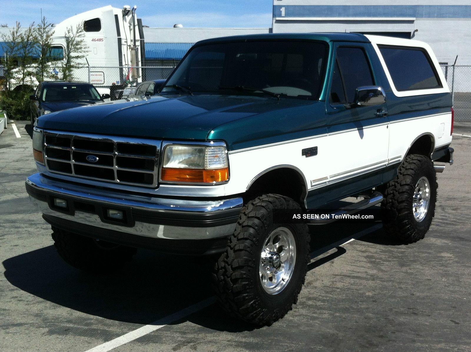Ford Bronco Here are the Bronco Build & Tracking links 1996_ford_bronco_xlt_sport_utility_2___door_5___8l_1_lgw