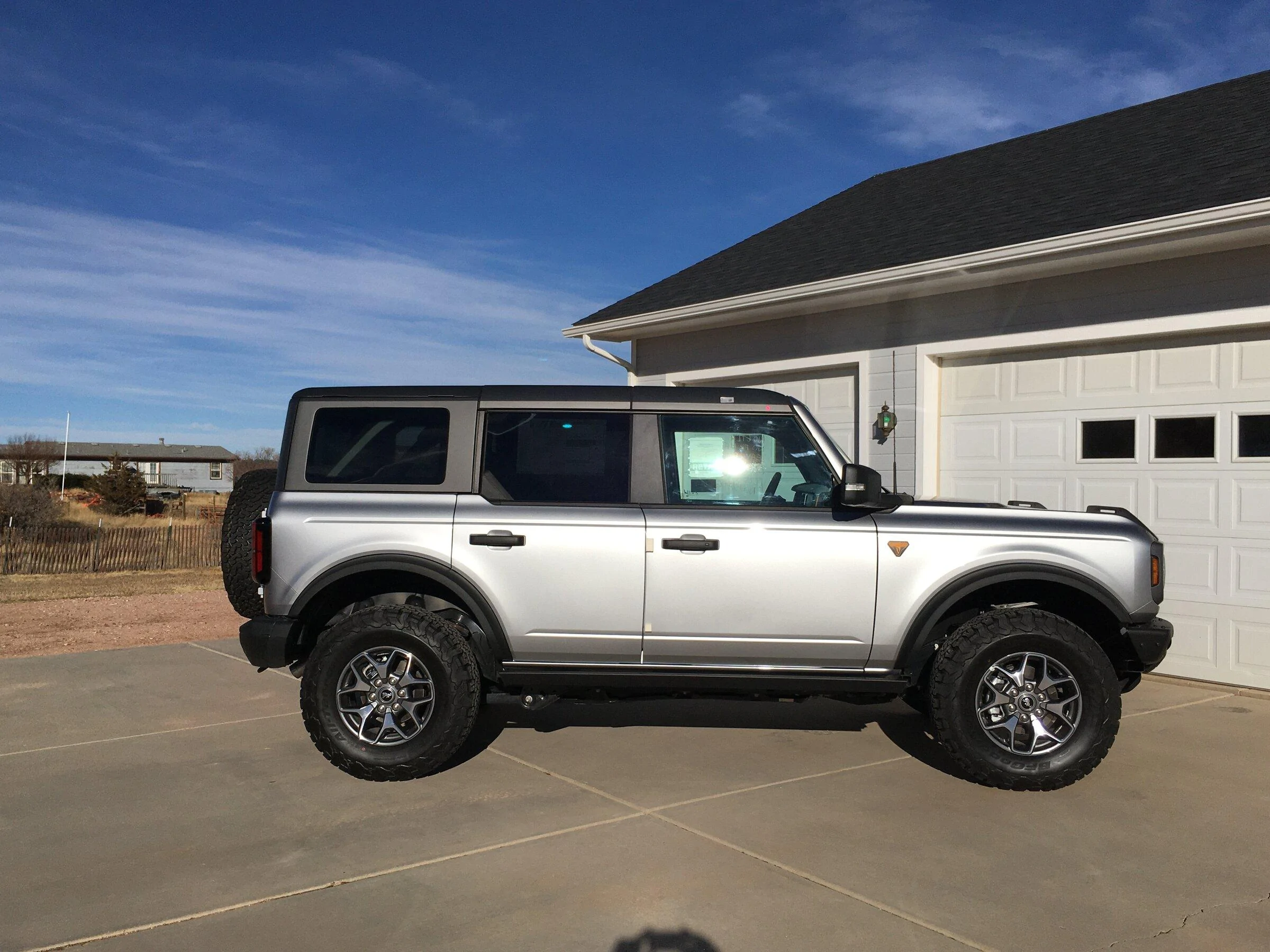 Ford Bronco Iconic Silver Paint Thread IMG_2274