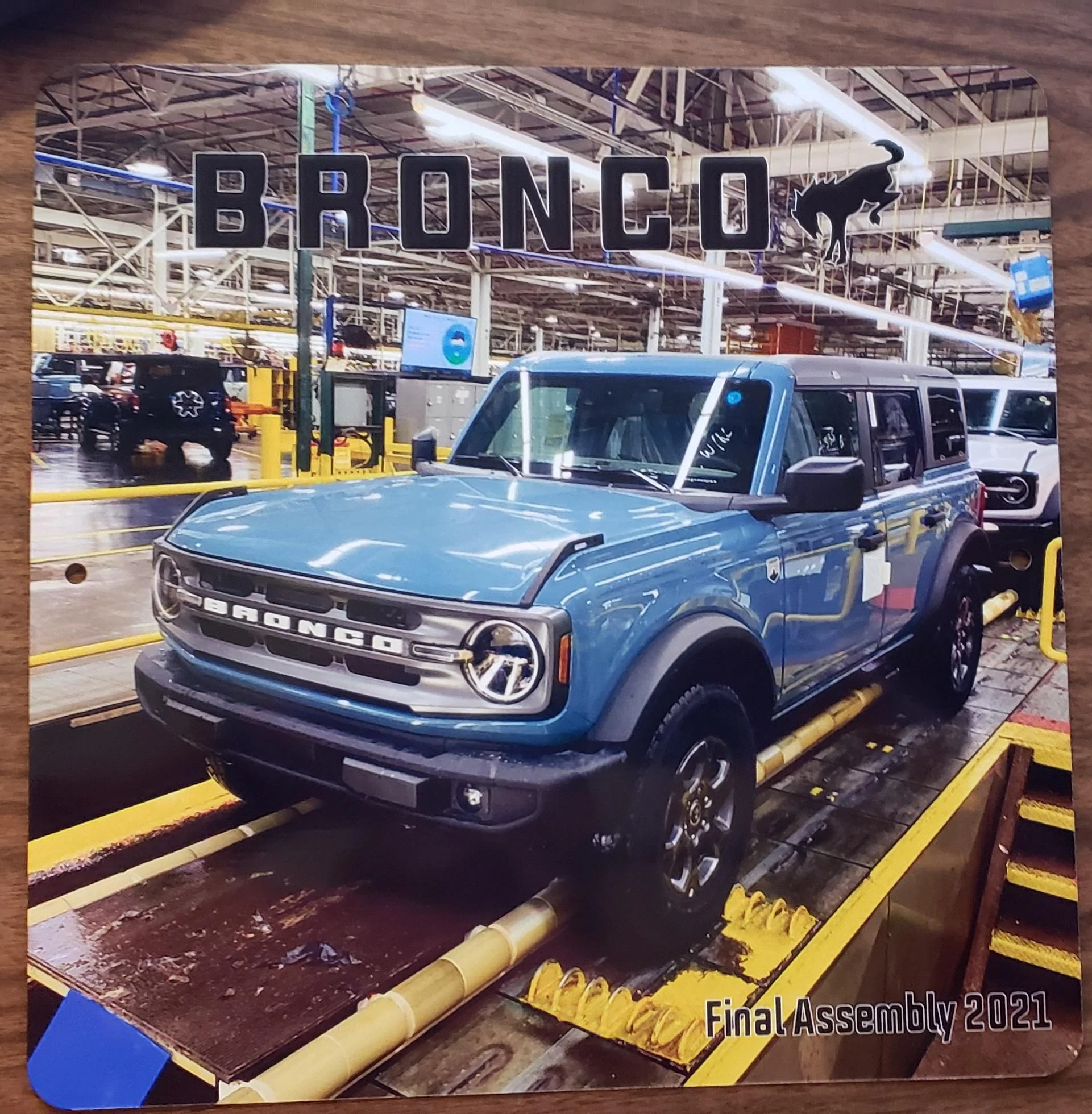Ford Bronco Metal assembly line photo 20211207_074426