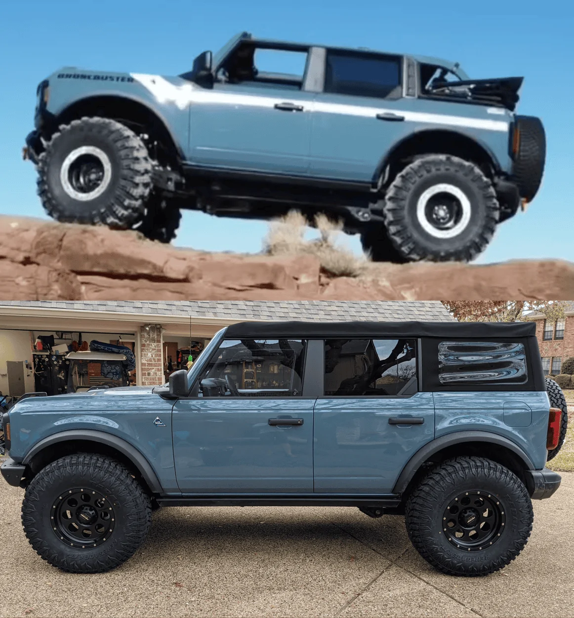 Ford Bronco 2021 Bronco on 40s eats rocks alive 1638905592076