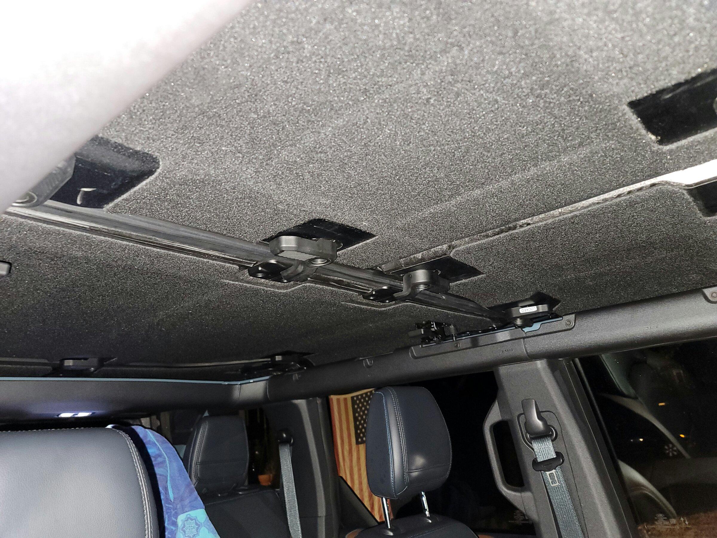 Ford Bronco Sound deadening headliner 20211207_185415