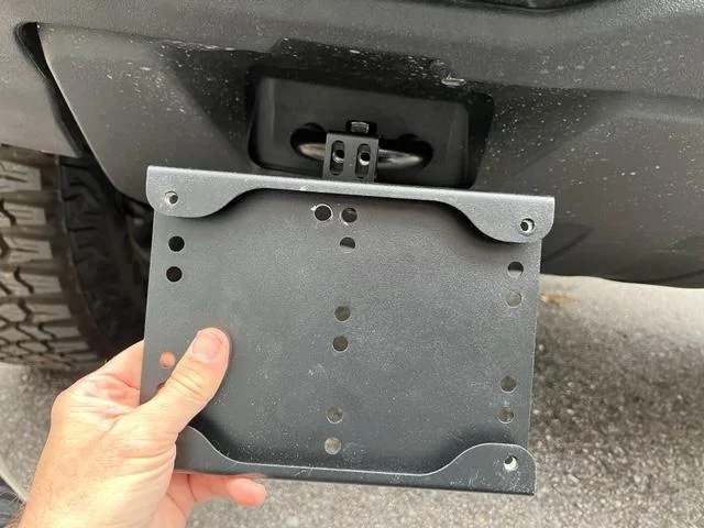 Ford Bronco Up-Close Pics: 2022 Capable Front Bumper shackle 1