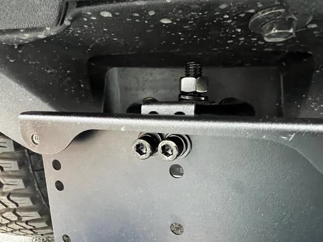 Ford Bronco Up-Close Pics: 2022 Capable Front Bumper shackle 2