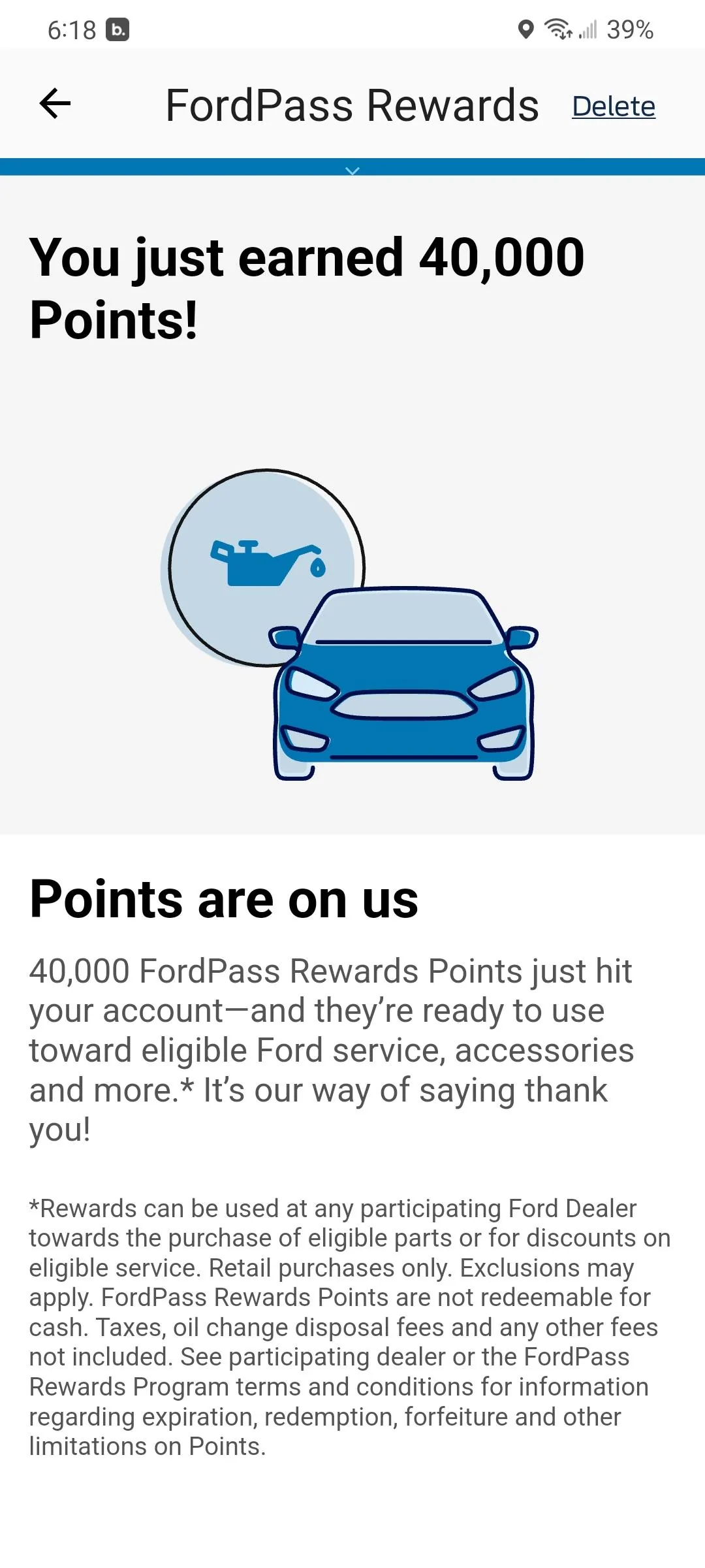 Ford Bronco How long to receive ford pass points? Screenshot_20211208-181806_FordPass