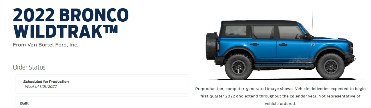 Ford Bronco Holly HELL ... my Wildtrak is getting previewed! 1639068958018