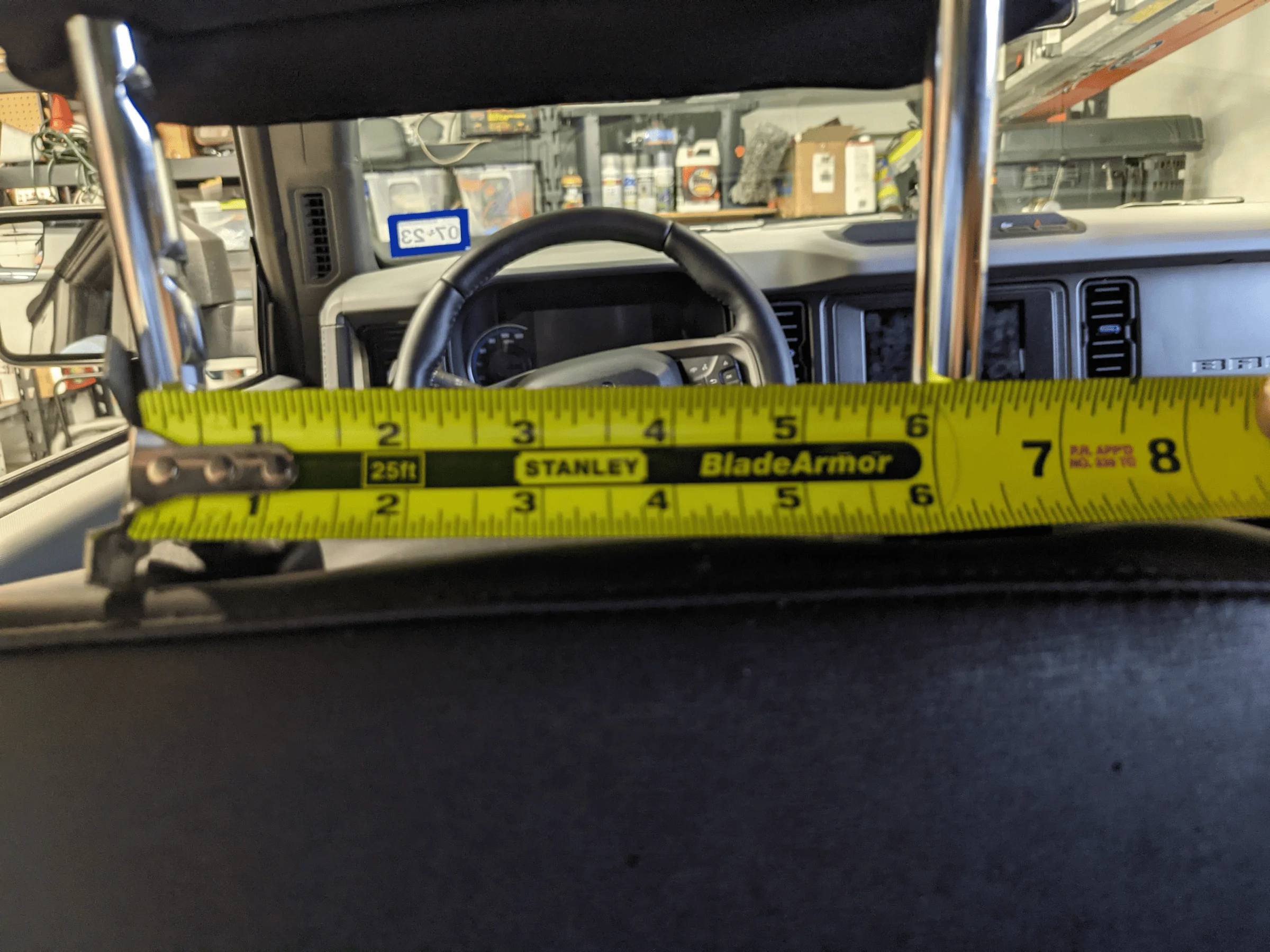 Ford Bronco Need headrest post measurements 1639076520965