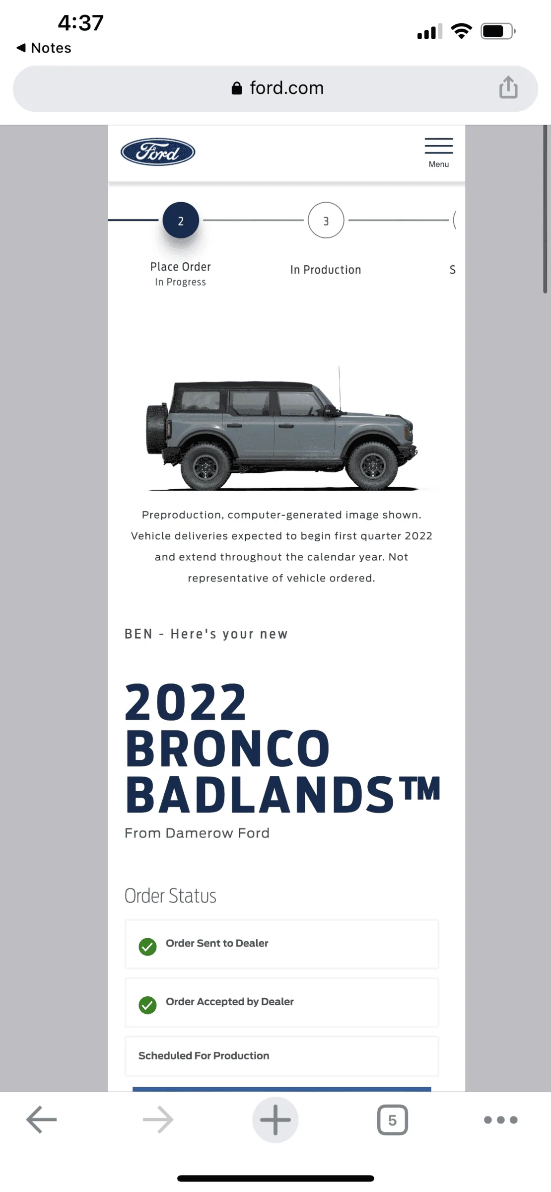 Ford Bronco Production Scheduling Hitting Trackers (12/9) AEE553EA-912A-4C8D-B7E4-D5EEF8EABA30