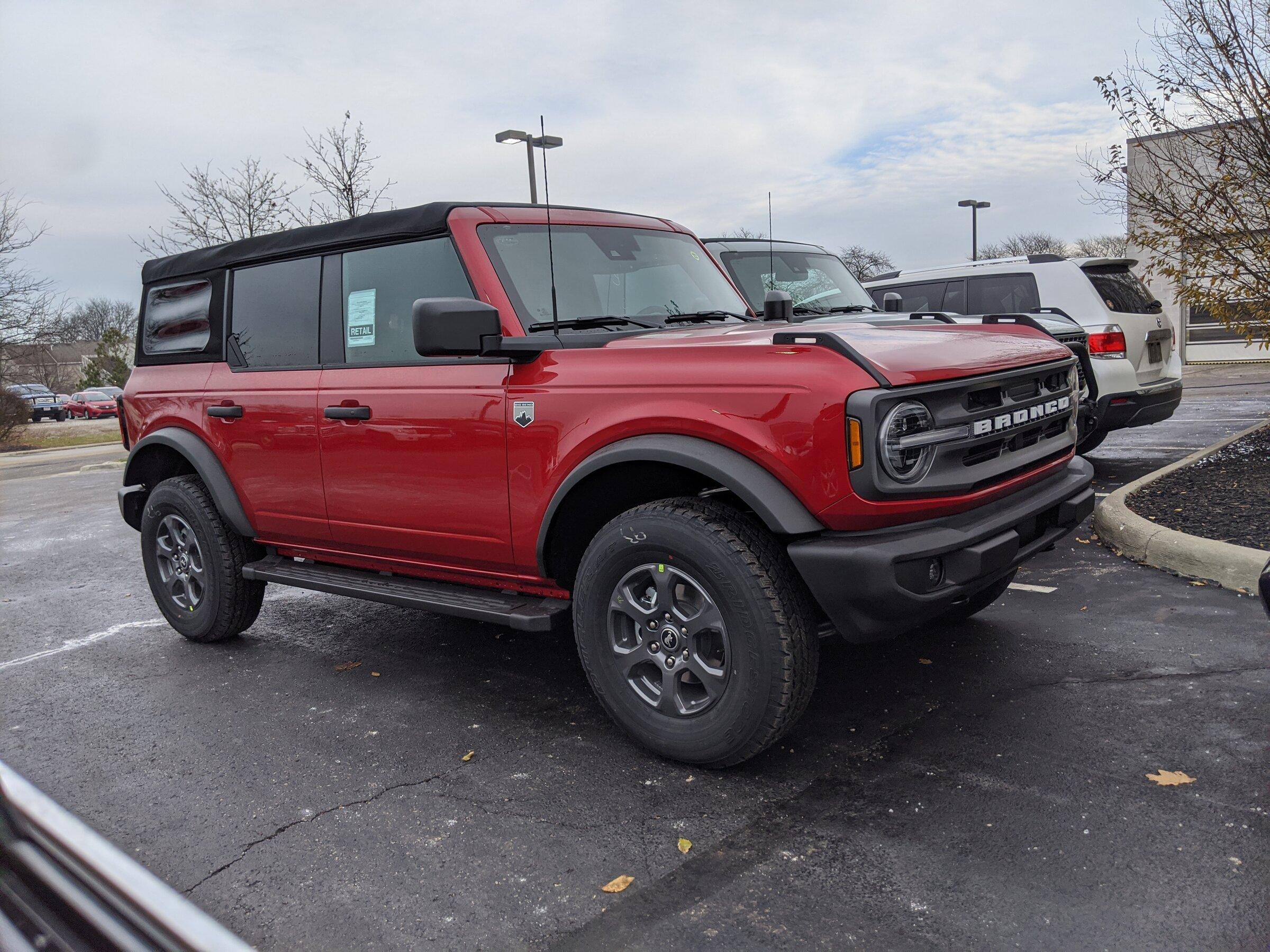 Ford Bronco RAPID RED Bronco Club MVIMG_20211209_102344