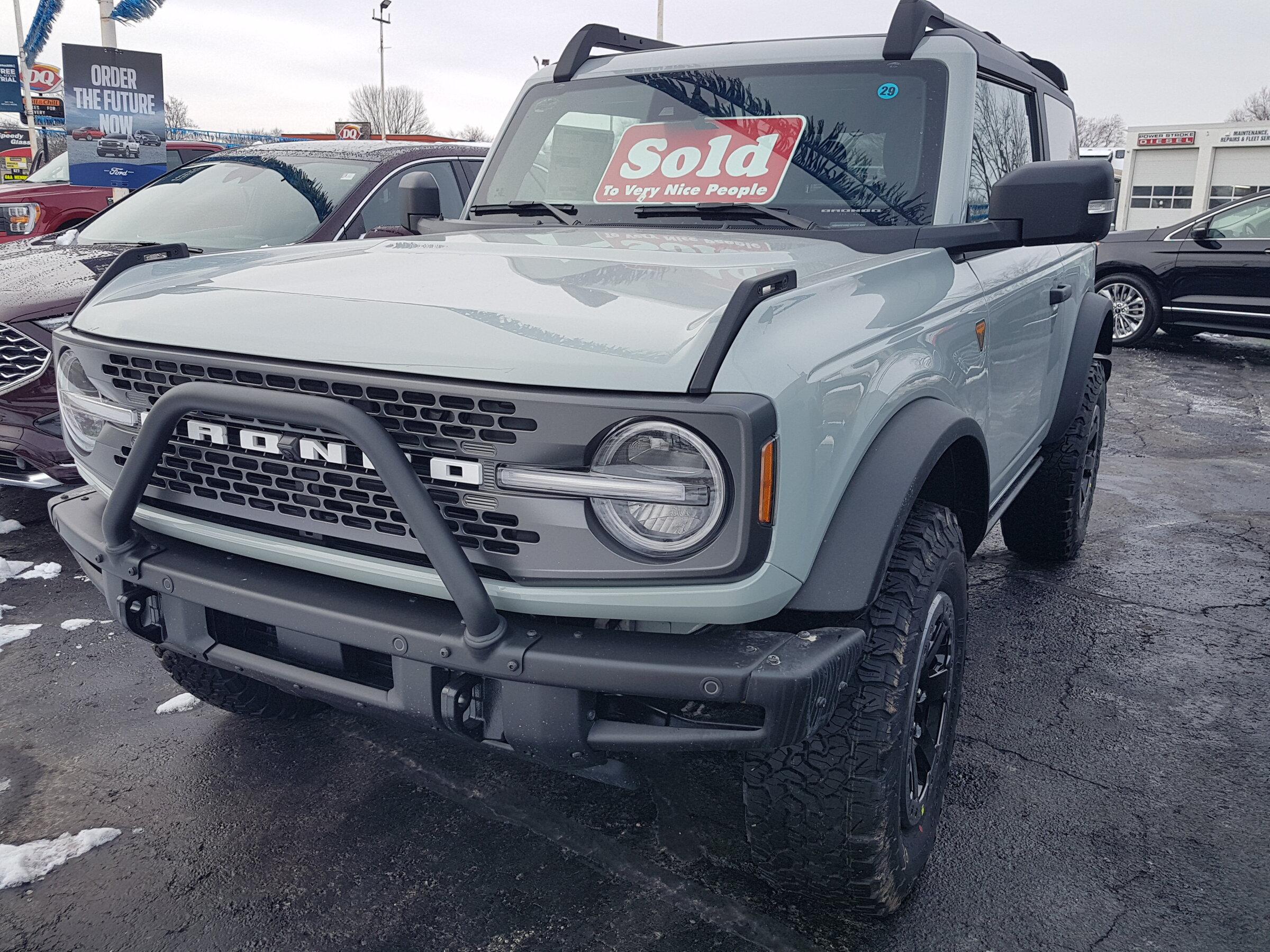 Ford Bronco Bronco Team 2 door. 20211209_111841