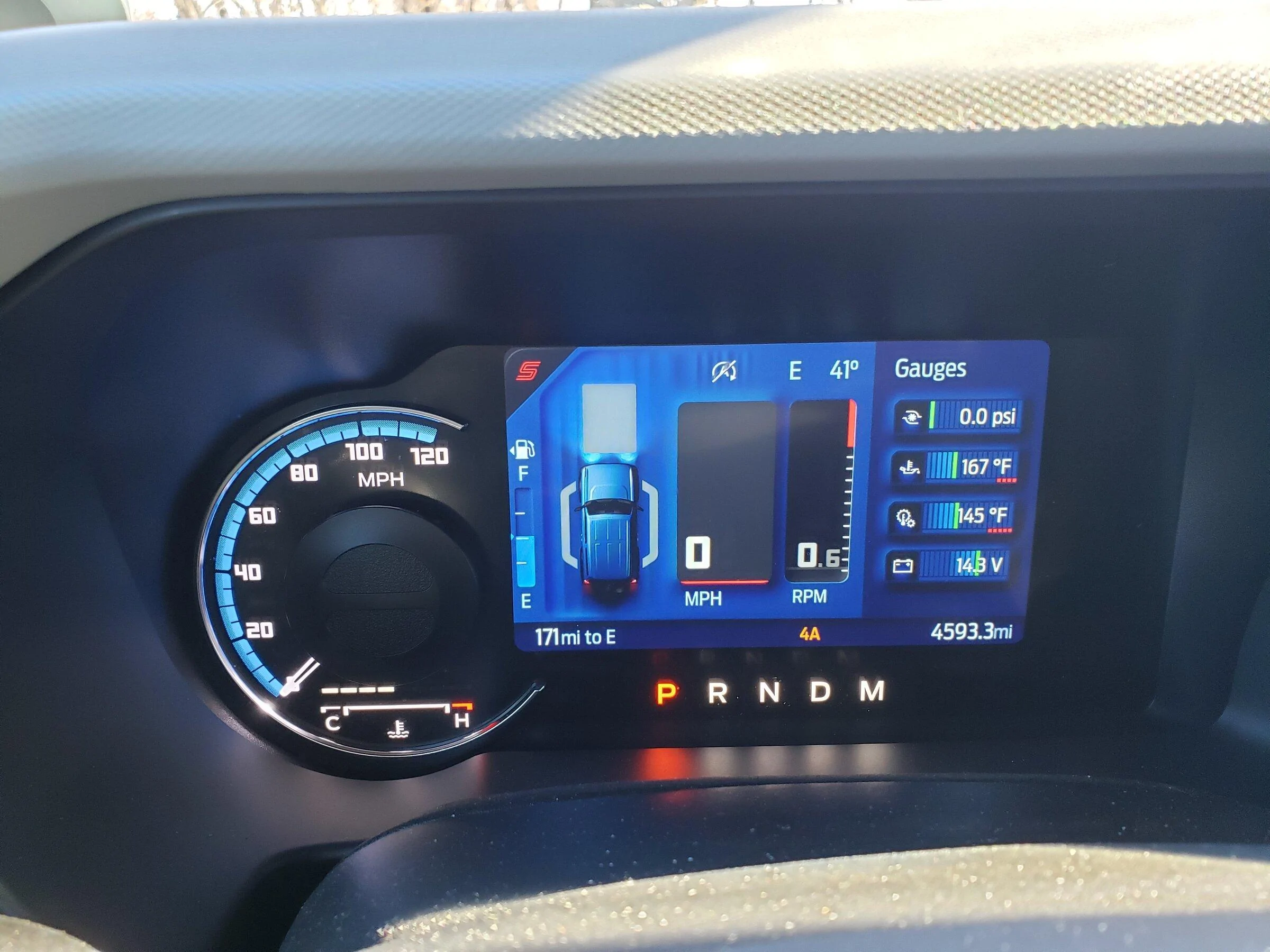 Ford Bronco Night Mode / Dark Mode for display screen automatic or selectable? 20211211_103246