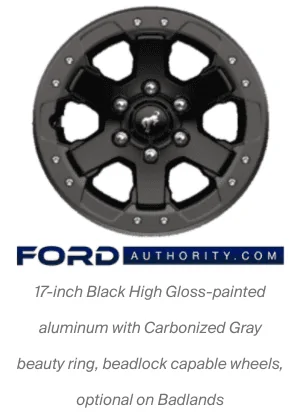 Ford Bronco WTB Badlands Optional (non-Sas) Wheels Screenshot 2021-12-11 1.07.19 PM