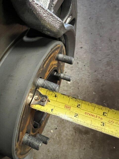 Ford Bronco Method Wheels - is wheel stud too short on Black Diamond? wheel stud