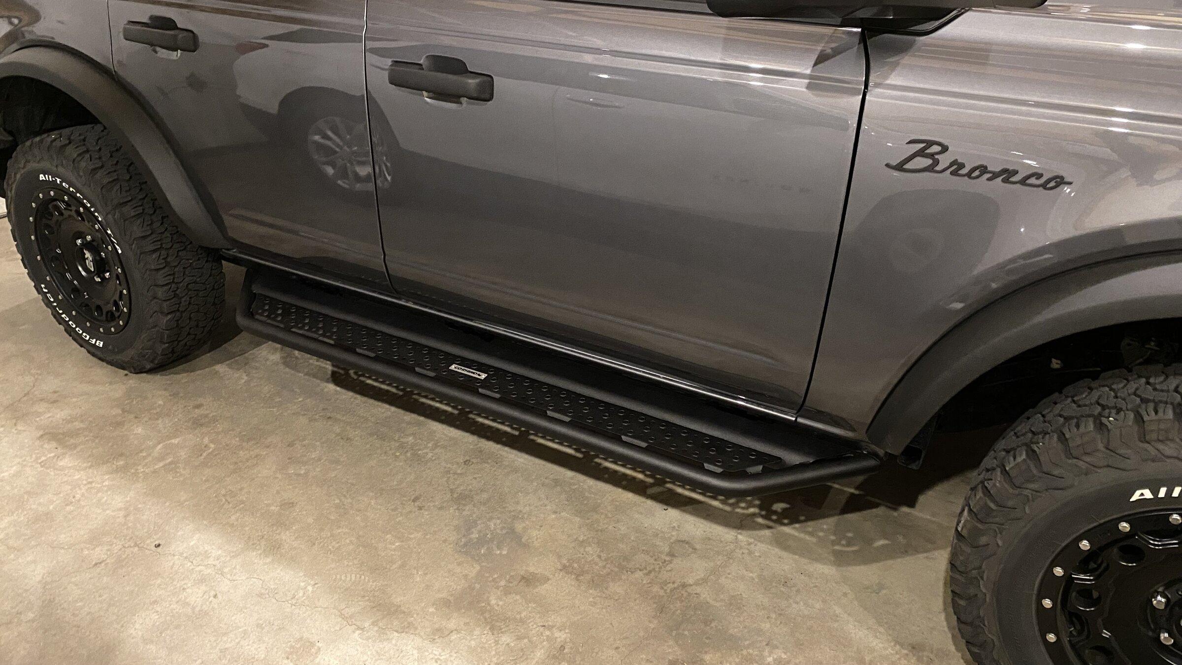Ford Bronco Step bar with rock rails ED2F2AA1-5623-4F96-BBD3-0F4E406DF6A9