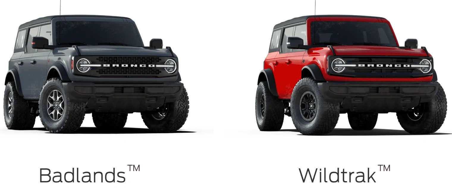 Ford Bronco Fender Flares and Wheel Backspacing Differences broncos