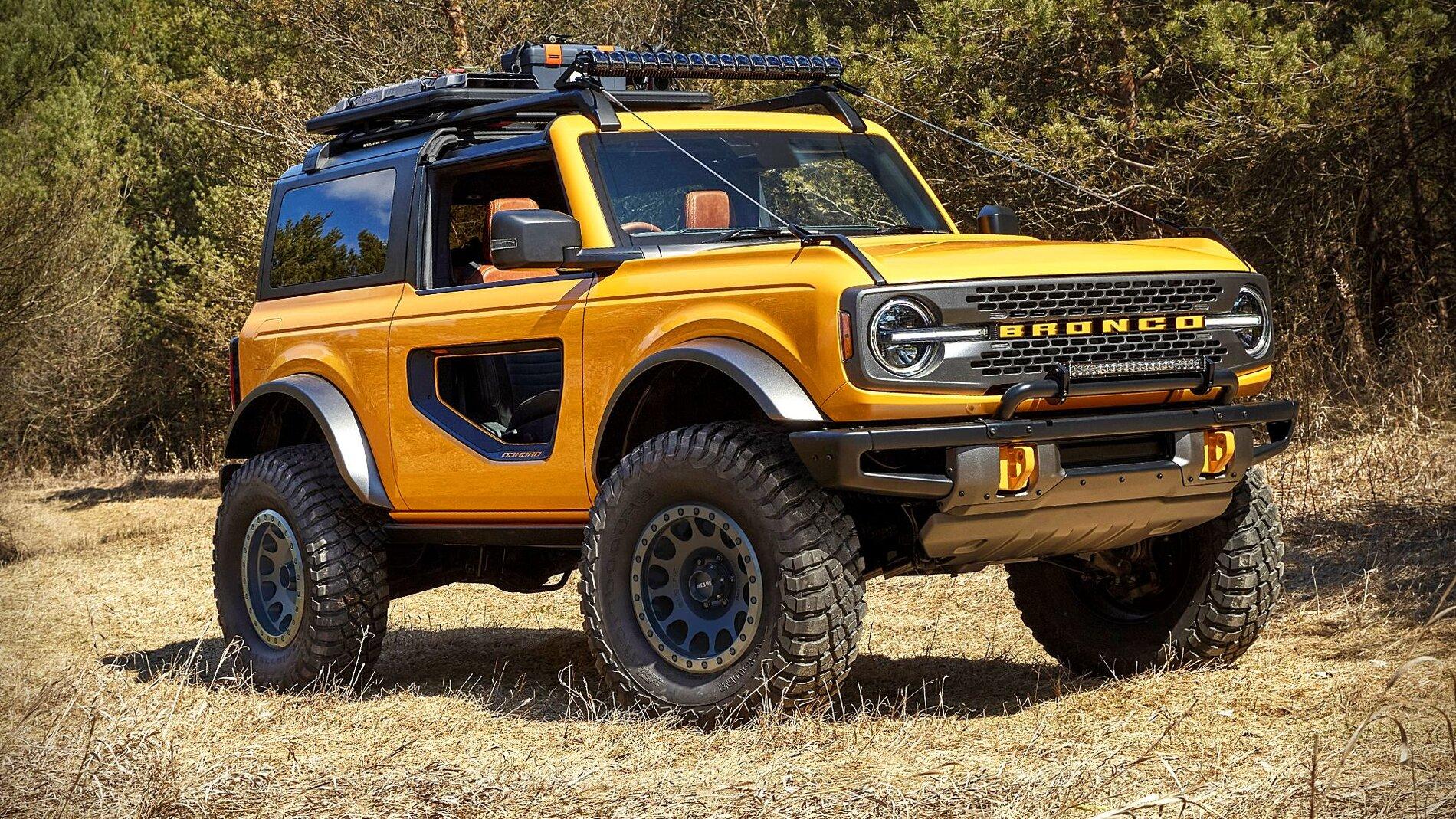 Ford Bronco Different Trims with 33s and Sasquatch Renderings 2021-ford-bronco-wallpaper