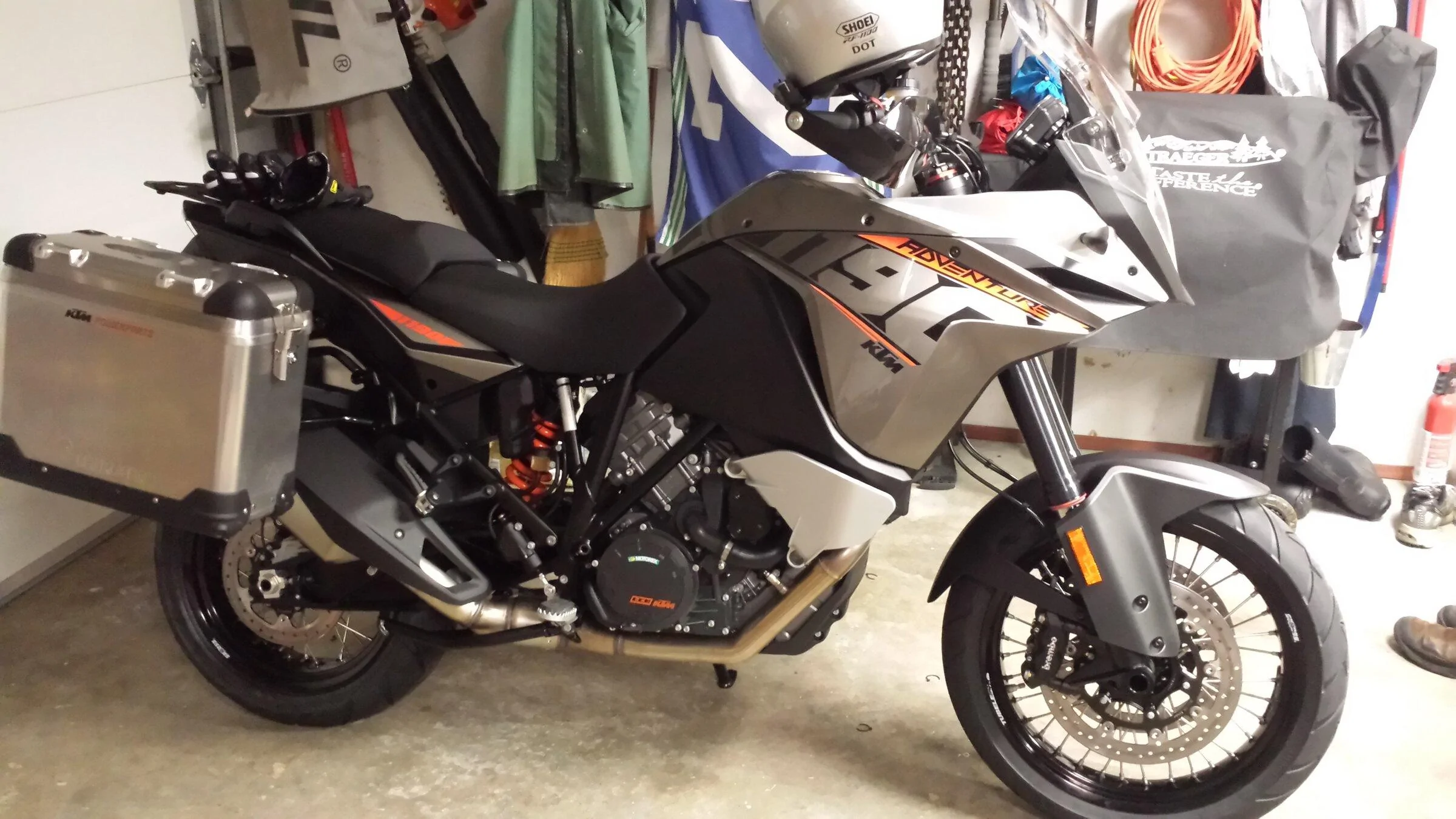 Ford Bronco Anyone Ride a Motorcycle? KTM 1190