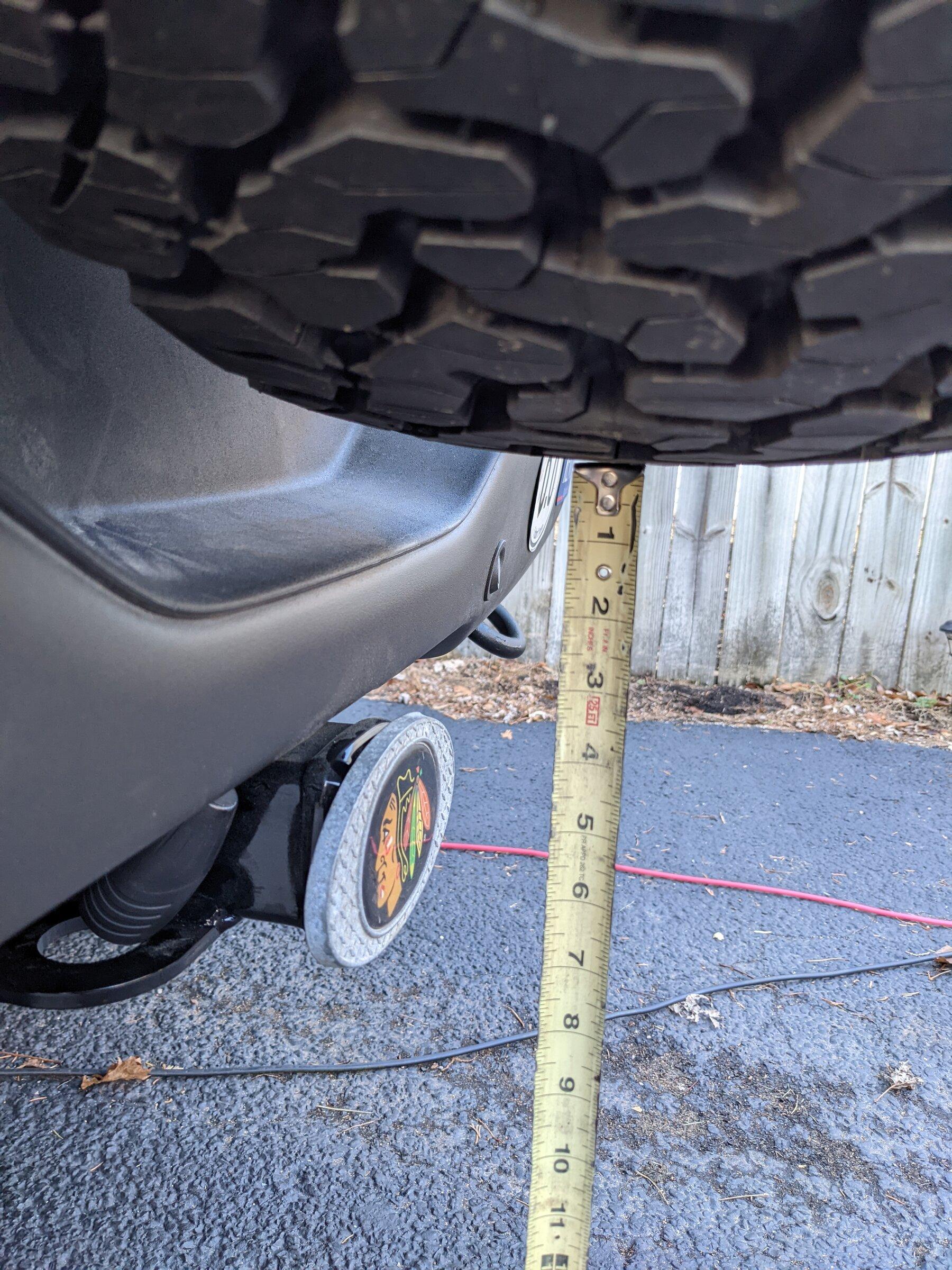 Ford Bronco Need a Trailer Hitch Measurement PXL_20211212_210239242