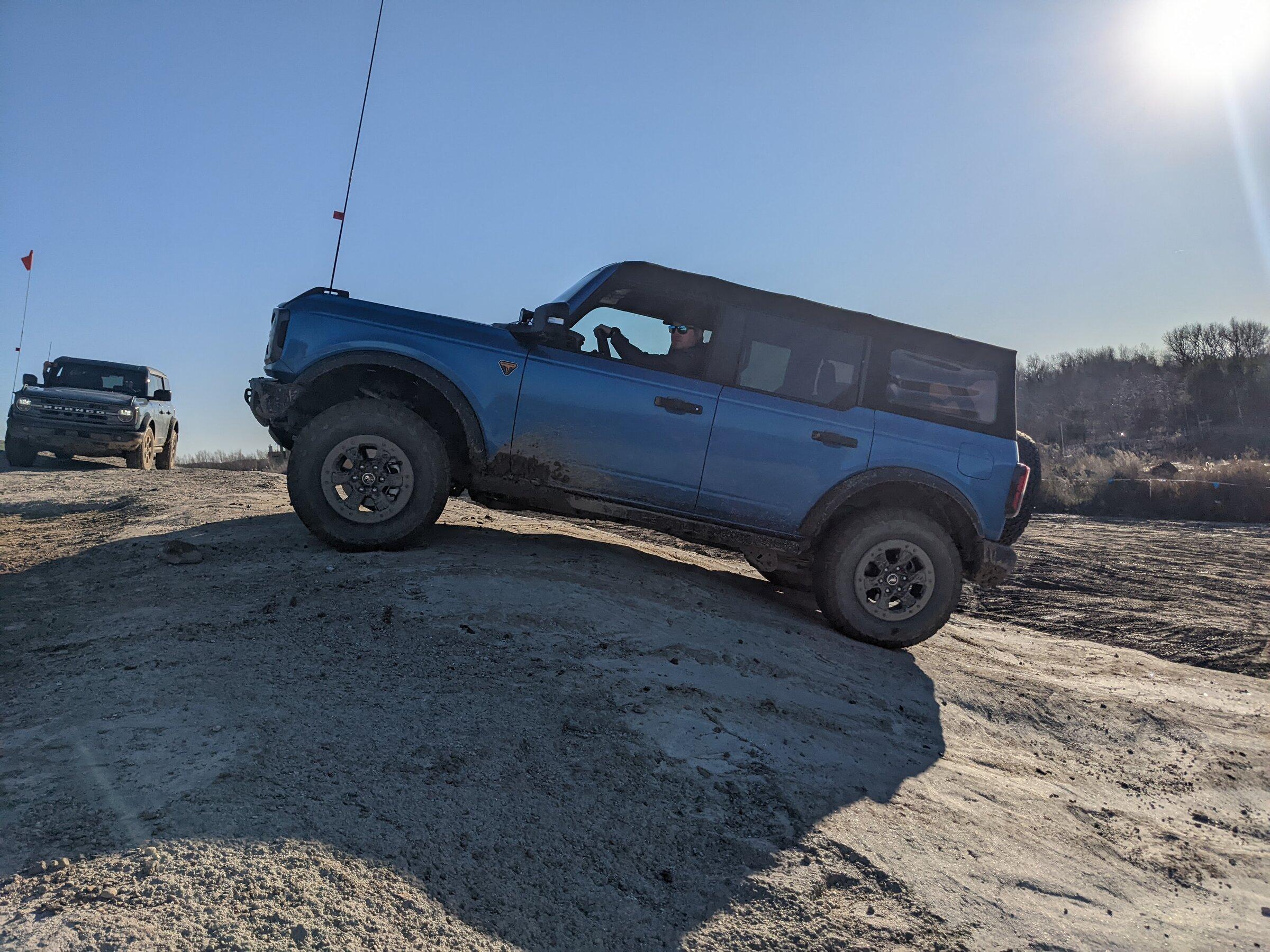 Ford Bronco BRONCO take over at Holly Oaks ORV park! PXL_20211212_194424666
