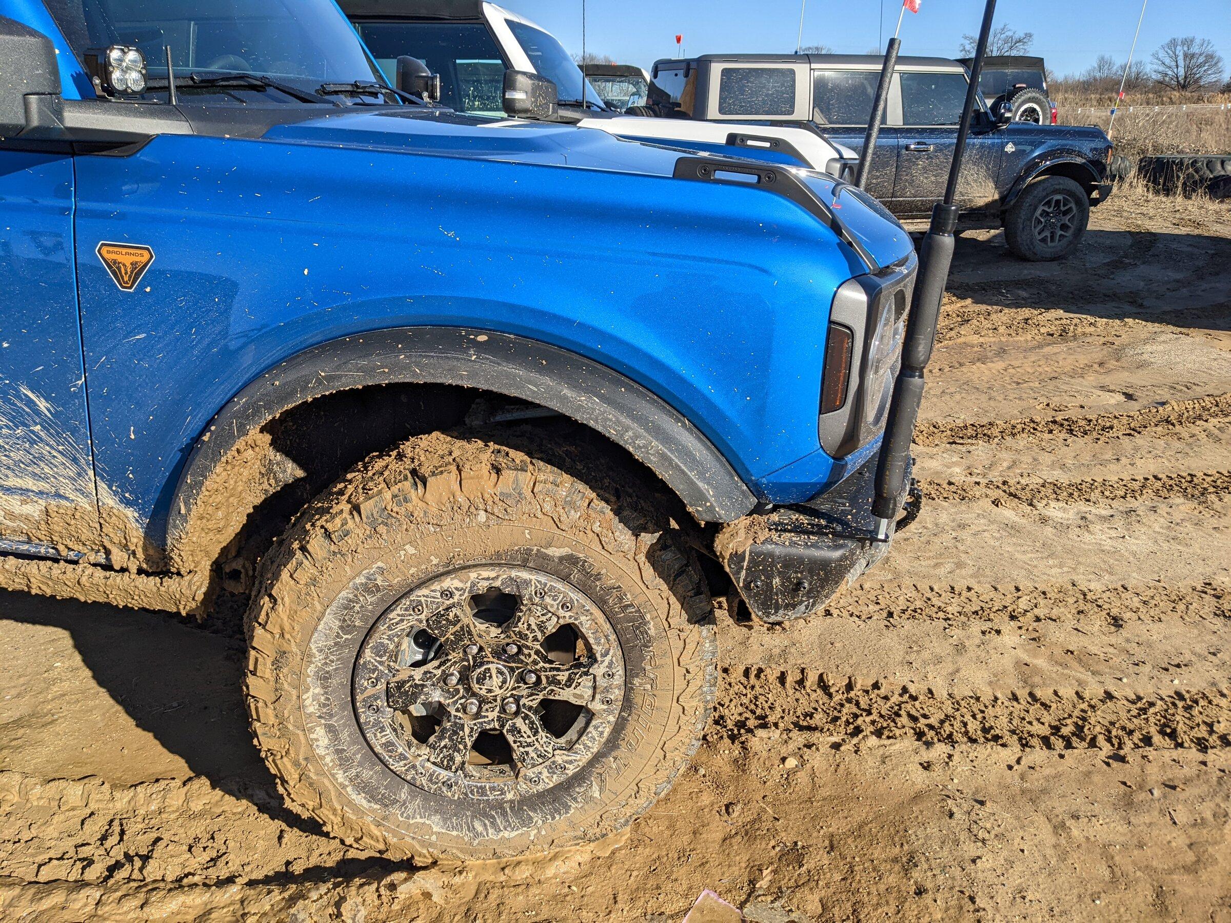 Ford Bronco BRONCO take over at Holly Oaks ORV park! PXL_20211212_174645269
