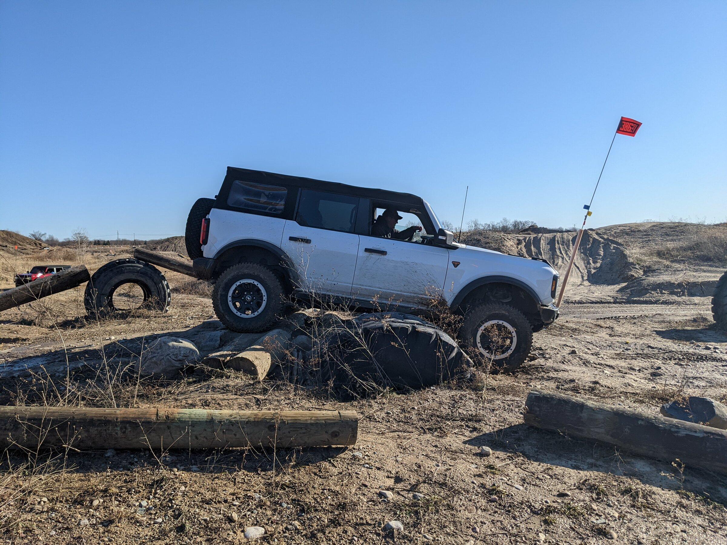 Ford Bronco BRONCO take over at Holly Oaks ORV park! PXL_20211212_164853092.MP