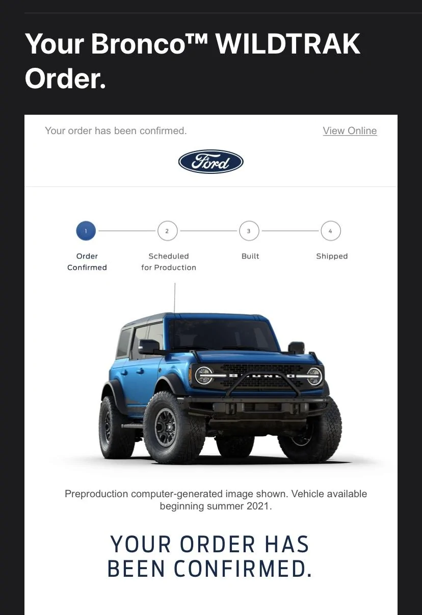 Ford Bronco Production Scheduling Hitting Trackers (12/9) 9E1D46F7-4743-46AA-8153-DED0CAF3F2F3