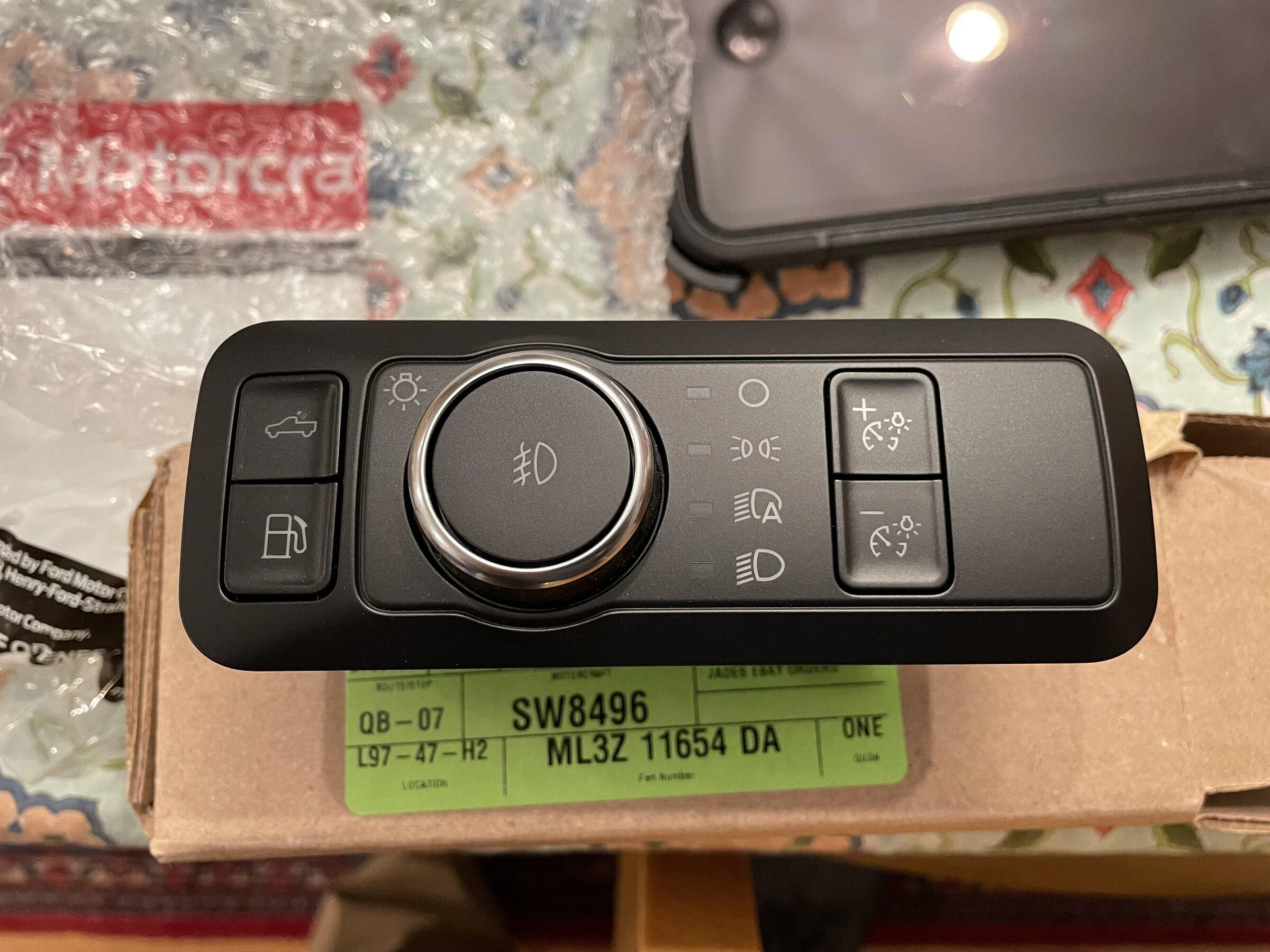 Ford Bronco Factory Fog Light Switch 969AAA76-F697-44E3-877E-F5BD96DE8CAA