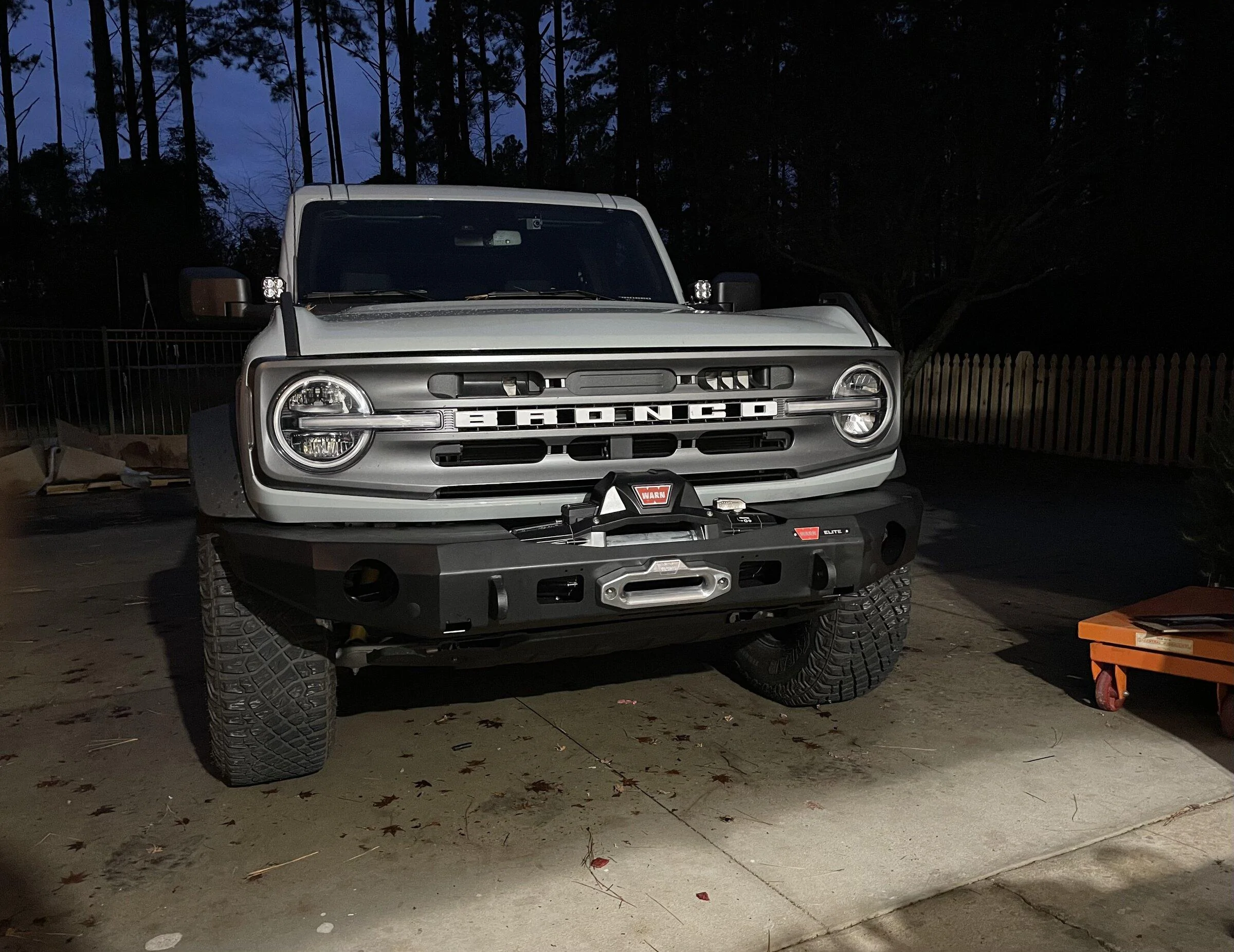 Ford Bronco Warn Elite bumper and Zeon 10s install w/photos and tips BFC51E9E-98C2-4B06-B985-8BA10F1894FD