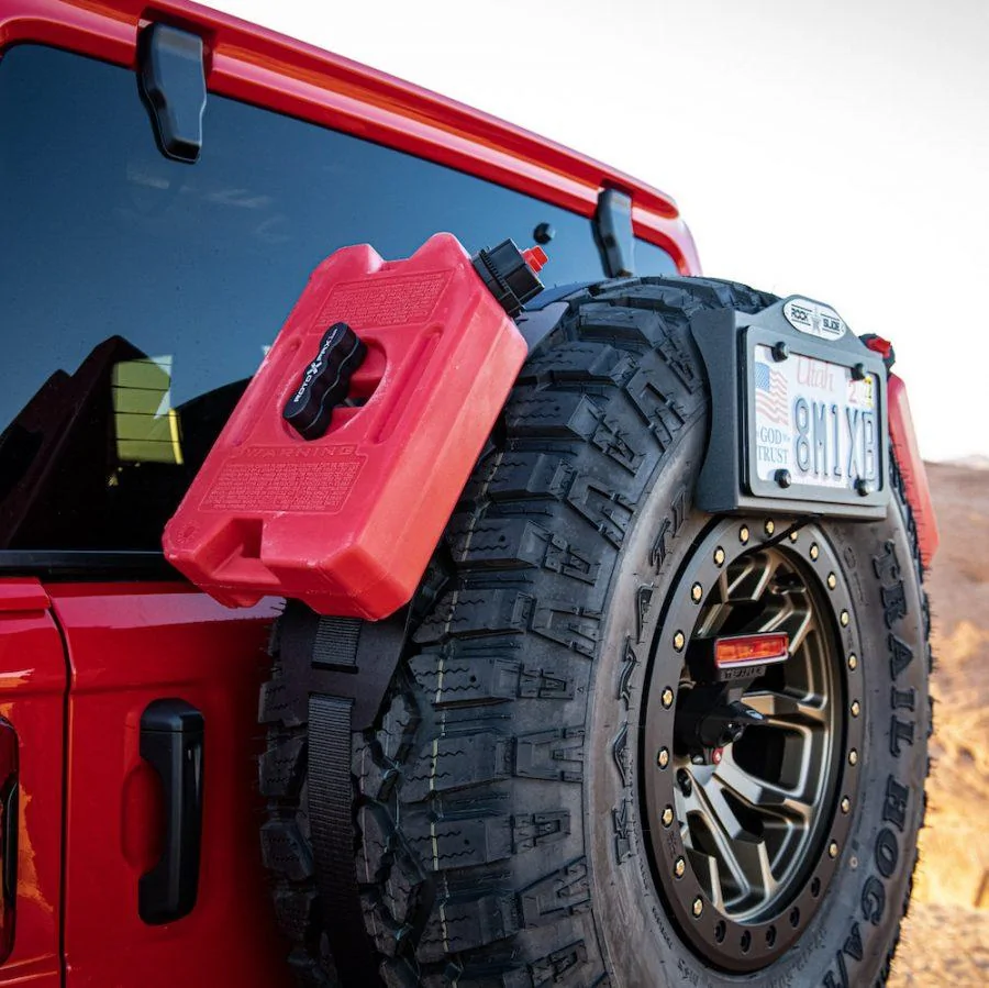 Ford Bronco Rotopax setup 1639456553430