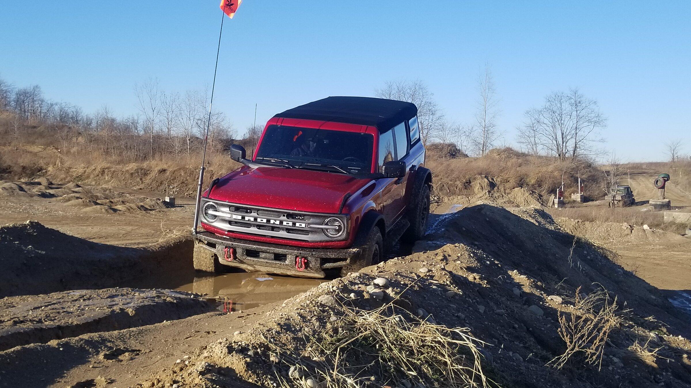 Ford Bronco BRONCO take over at Holly Oaks ORV park! 20211212_144259