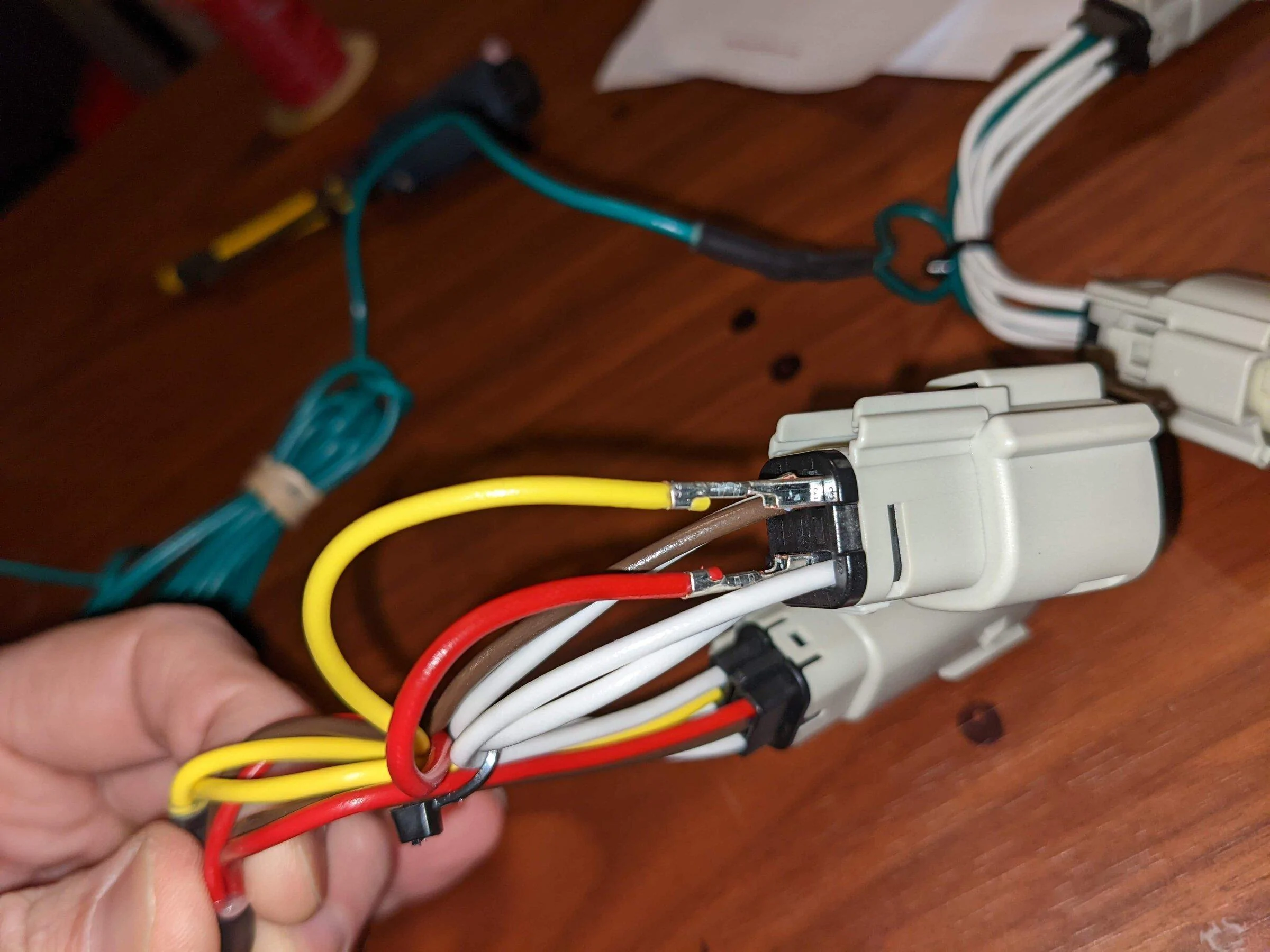 Ford Bronco Curt Plug-and-Play No-Splice Trailer Wiring Harness Out For Bronco PXL_20211214_030619166