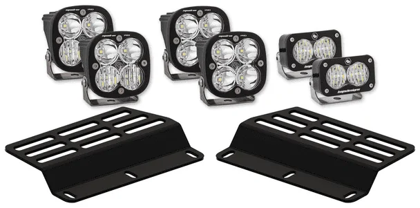 Ford Bronco Fog Light Kits w/KR Off-Road Brackets (NEW Version Available) 1639545495426