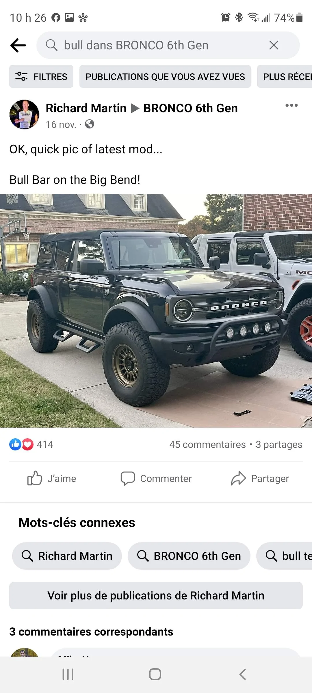 Ford Bronco Led lights connected to the high beam switch? Screenshot_20211215-102630_Facebook