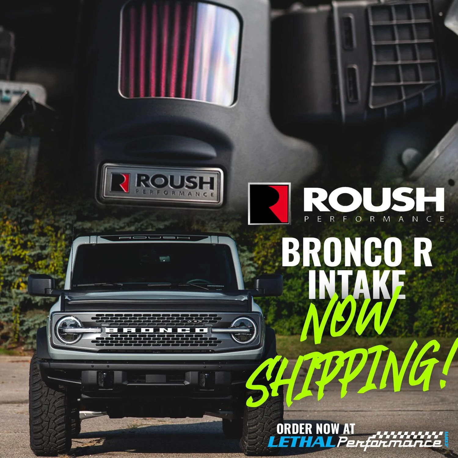 Ford Bronco ROUSH PERFORMANCE PRODUCTS : AVAILABLE HERE AT LETHAL PERFORMANCE roushintak