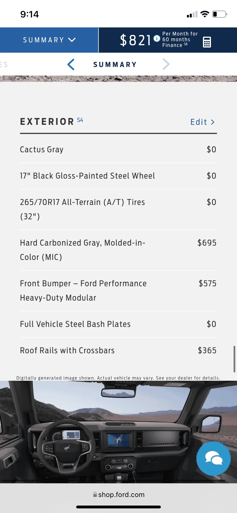 Ford Bronco Newbie Pricing Question ED676CCE-08C0-426A-B4E5-90E4CF158B0D