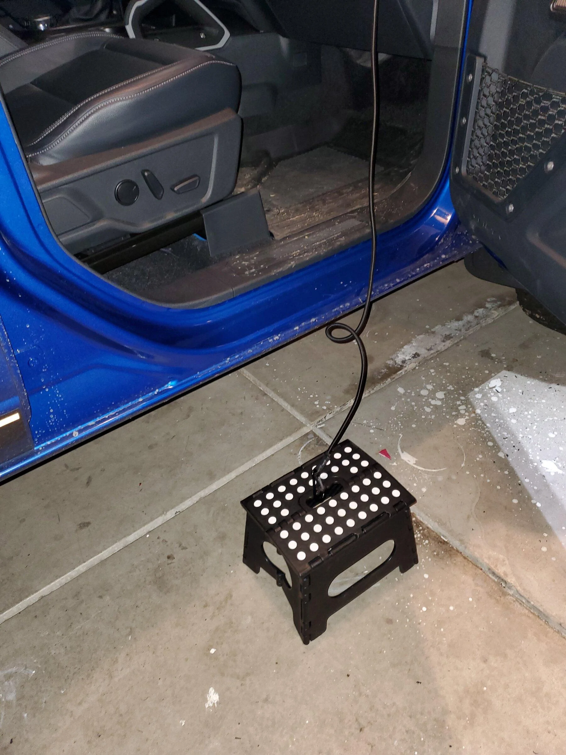 Ford Bronco Portable Passenger Entry Step (PermanentFix finished) 20211215_183116