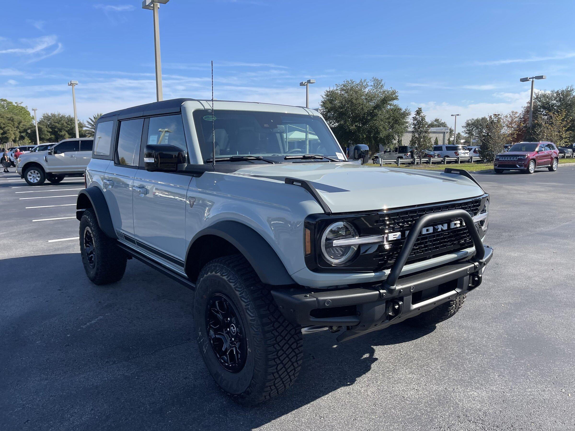 Ford Bronco Finally picked it up 6C4731FC-1C23-4CE2-A874-09F8AF5428DB