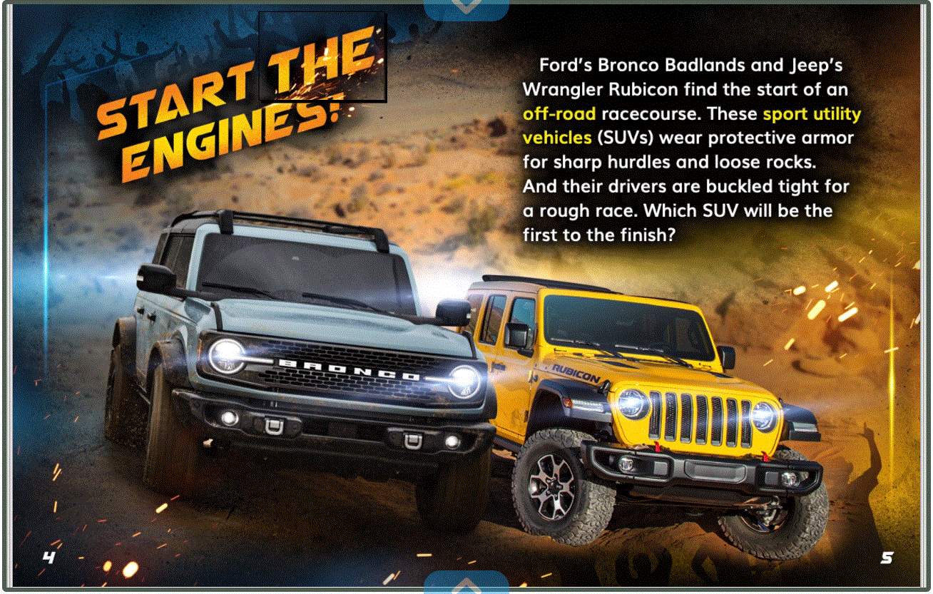 Ford Bronco Bronco vs. Wrangler on Epic Books Bronco.GIF