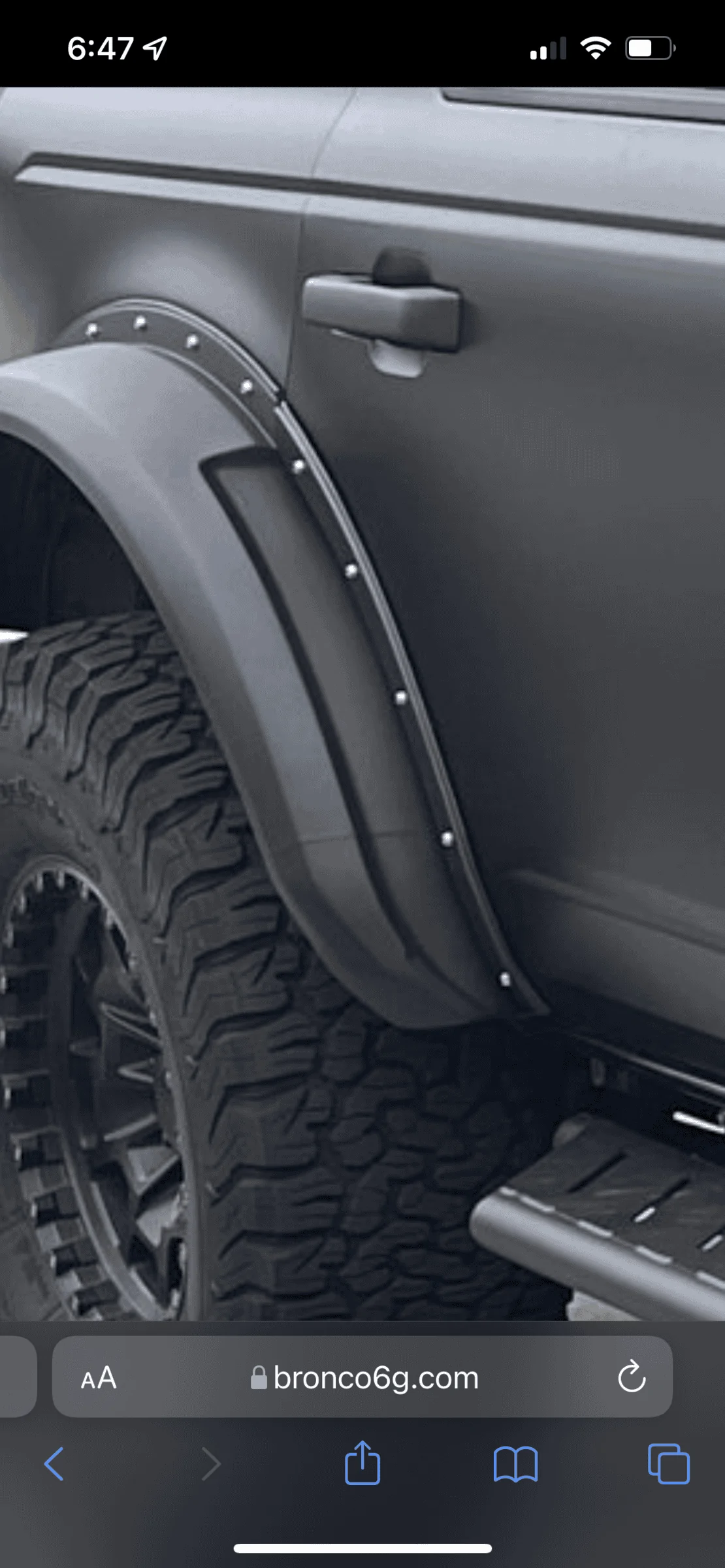 Ford Bronco BFG KO2 on Badlands Sasquach? 7F7DF992-E204-4F14-8517-5BE203877BFF