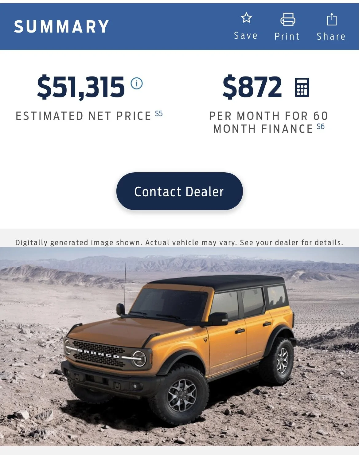 Ford Bronco Never has interior color been such a deciding factor 588F2B4D-D18A-4E74-8012-7EC63491197D