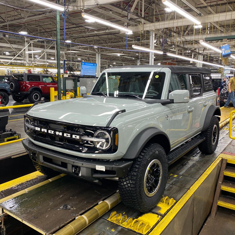 Ford Bronco 2021 Ford OEM Running Boards image