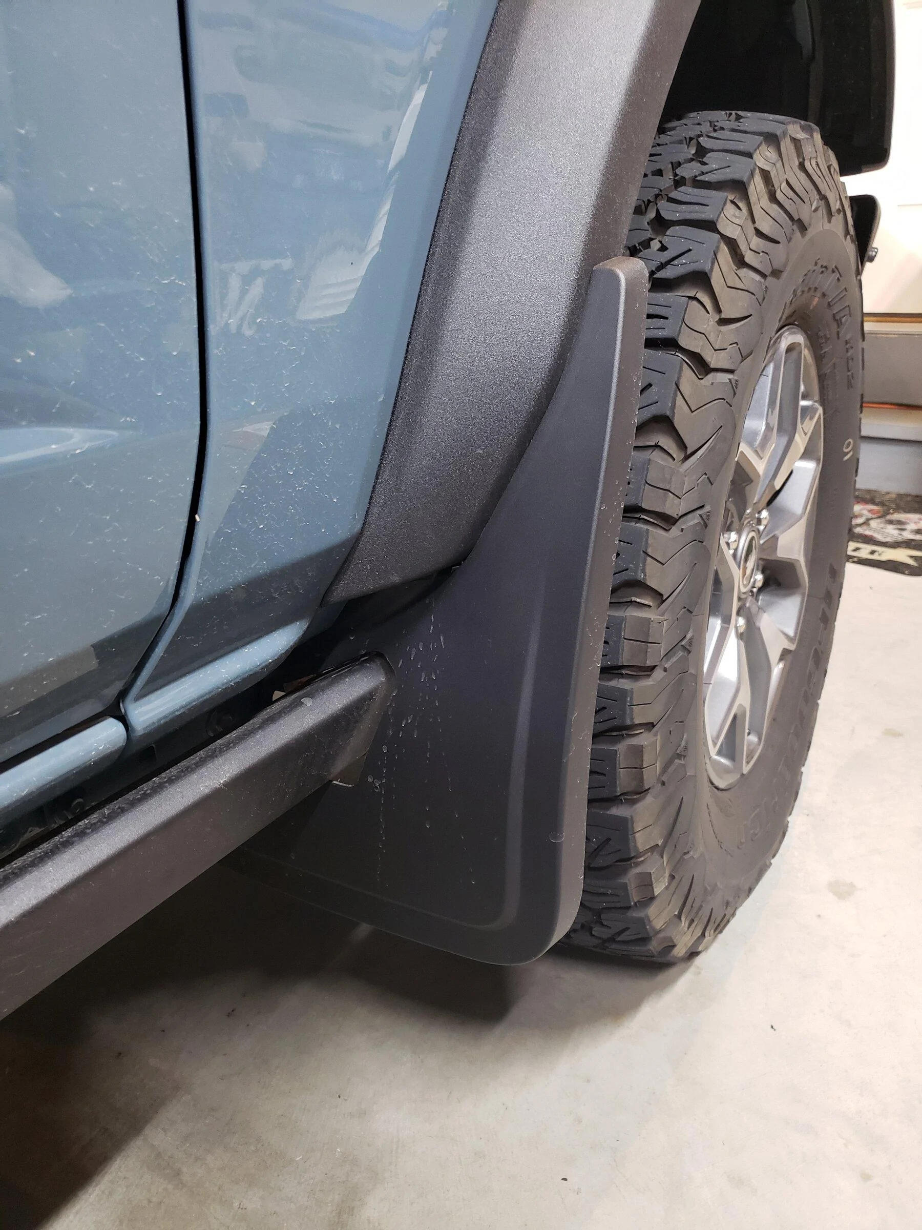 Ford Bronco are there any good front mudflaps yet? 20211218_153352