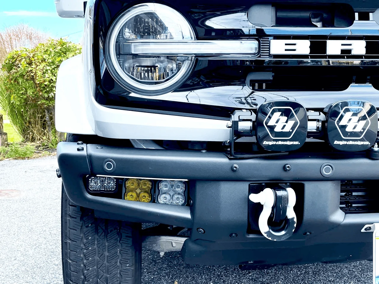 Ford Bronco Fog Light Kits w/KR Off-Road Brackets (NEW Version Available) 1639869953541