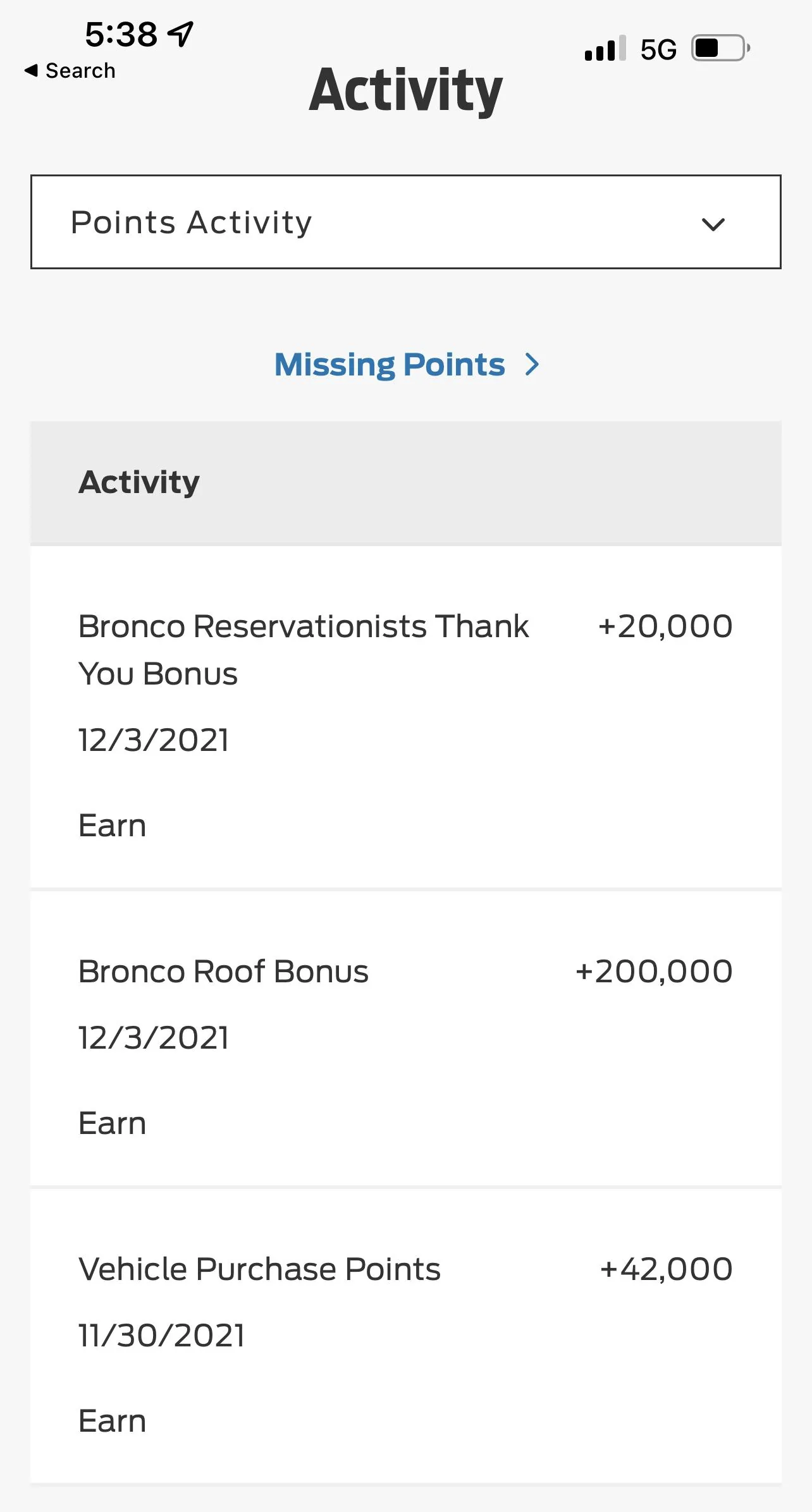 Ford Bronco FordPass Rewards 43E435BA-7218-4BBC-9220-52F0C76C0CDA
